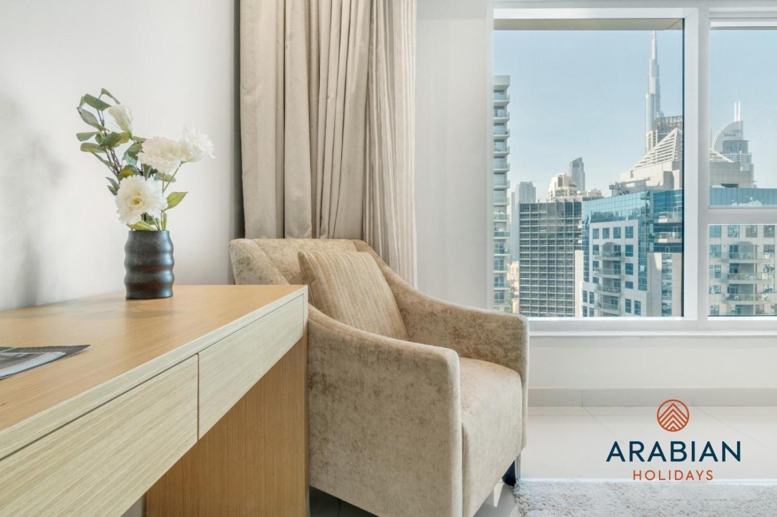 Flawless 2br In Business Bay - Partial Burj And Full Canal View Апартаменты *